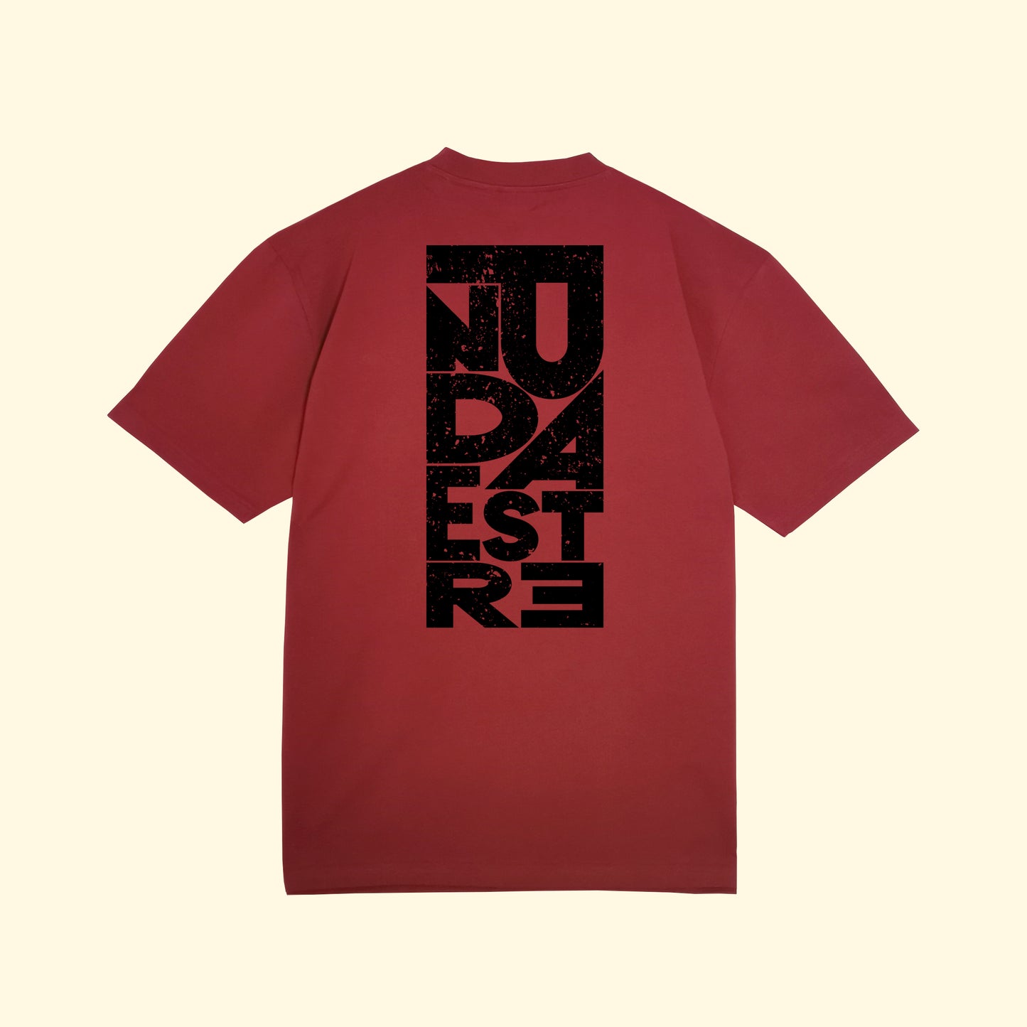 T-shirt Bold Messy Lettry