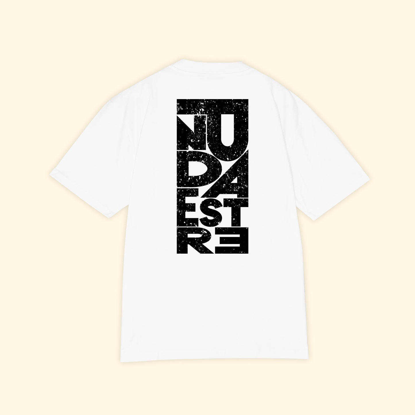 T-shirt Bold Messy Lettry
