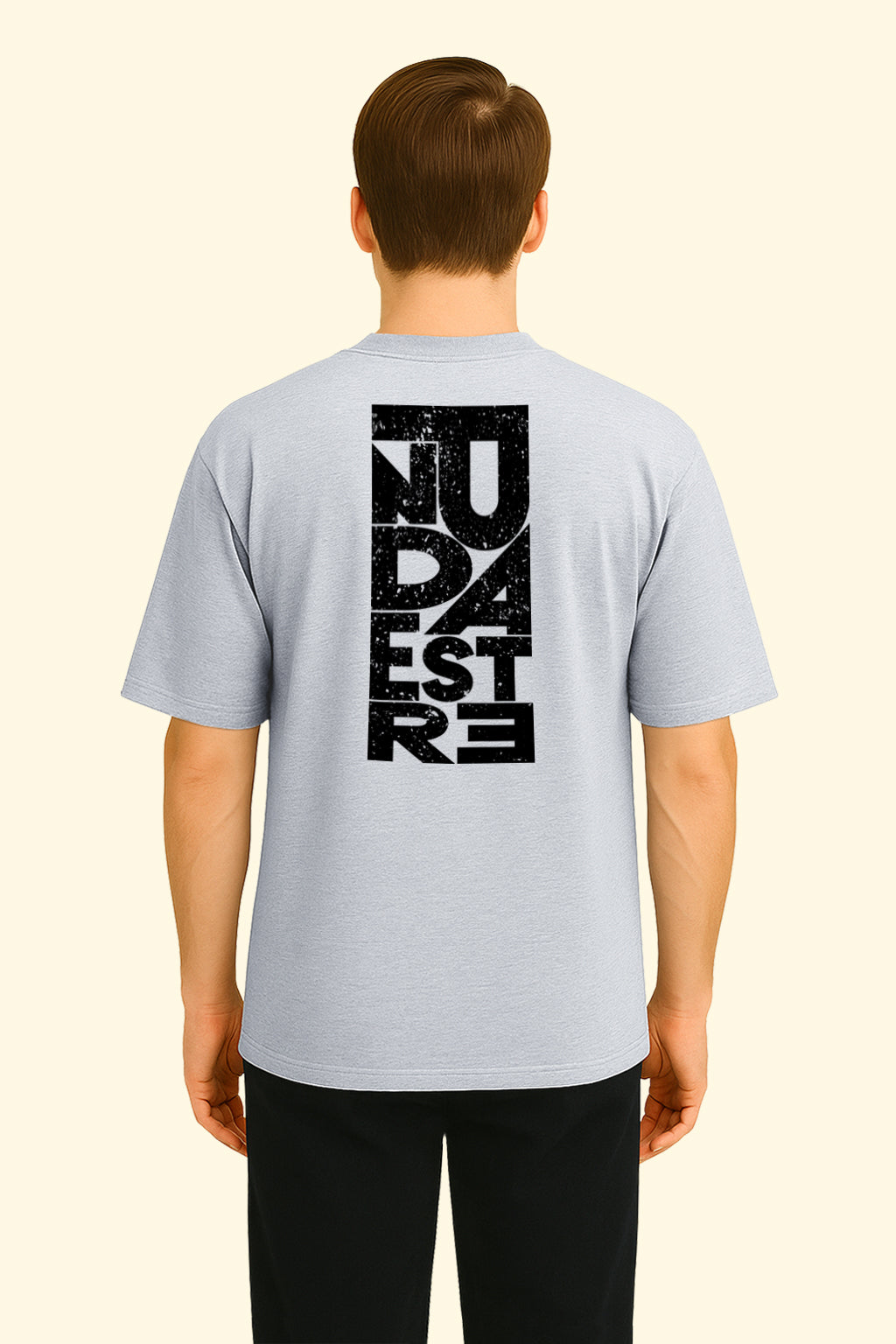 T-shirt Bold Messy Lettry