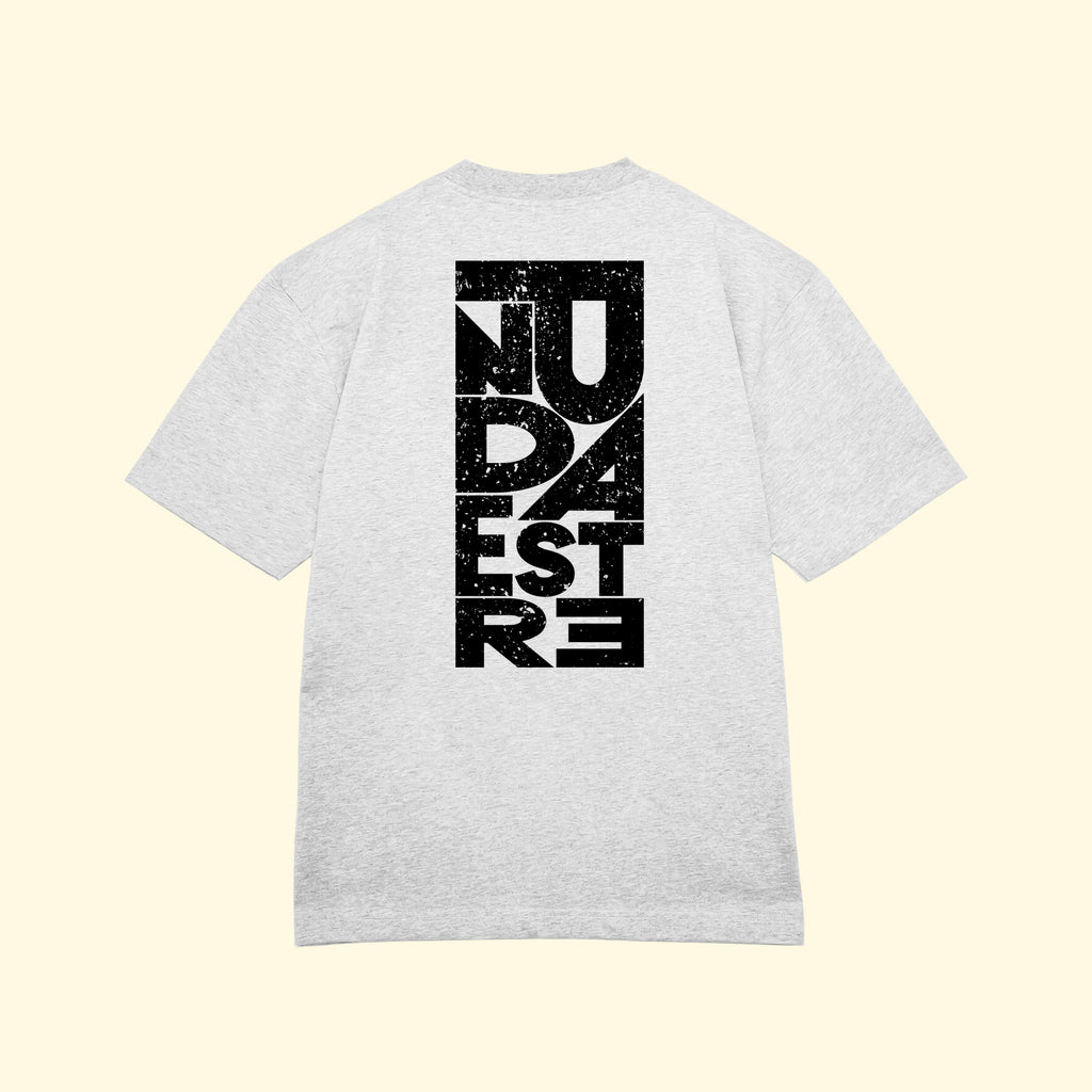 T-shirt Bold Messy Lettry