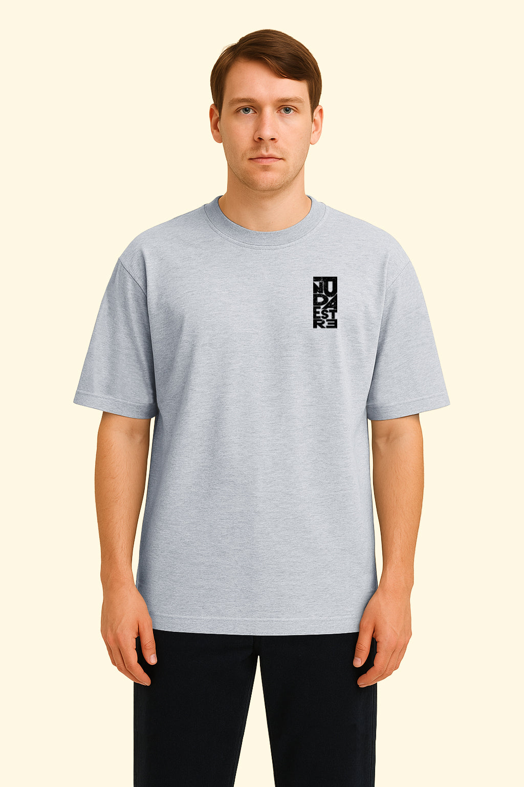 T-shirt Messy Letter